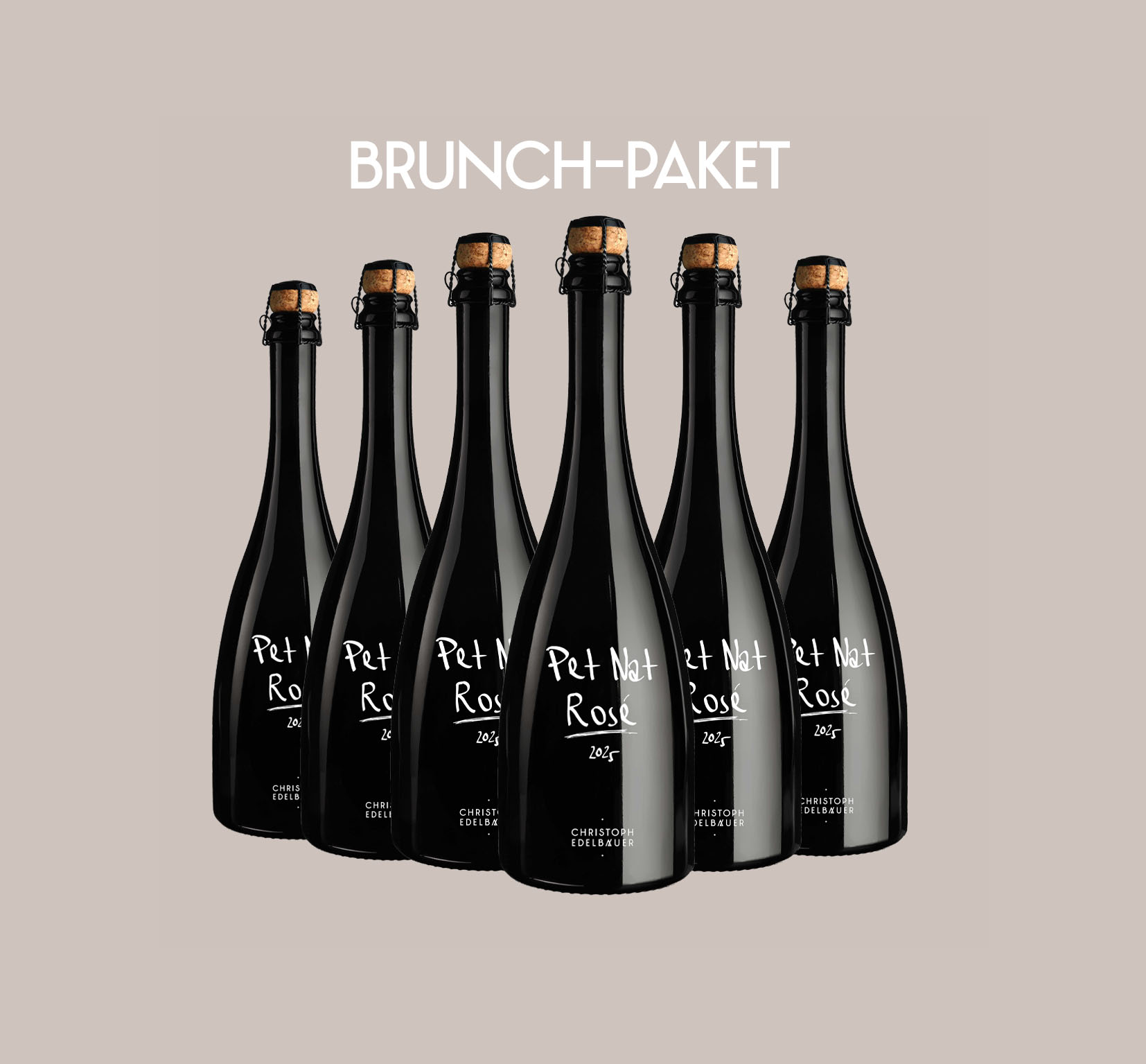 Brunch-Paket 6x Pet Nat Rosé 2025